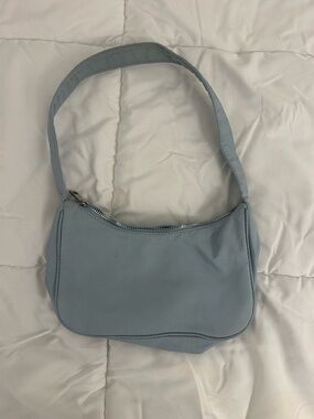 Light Blue Women's Shoulder Bag